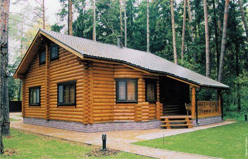 Проект деревянного дома A34, Площадь 164.4 м2